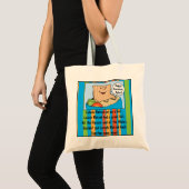 Passover Canvas tas Funny Seder Toon (Voorkant (product))