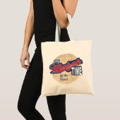 Passover Canvas tas "Het is Matzah Matzah Time!" (Voorkant (product))