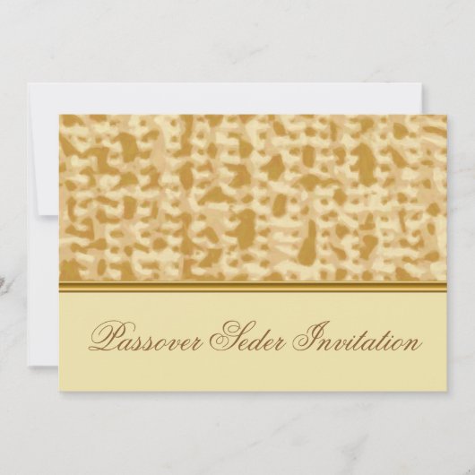 Passover Celebration Invitation Card Kaart (Voorkant)