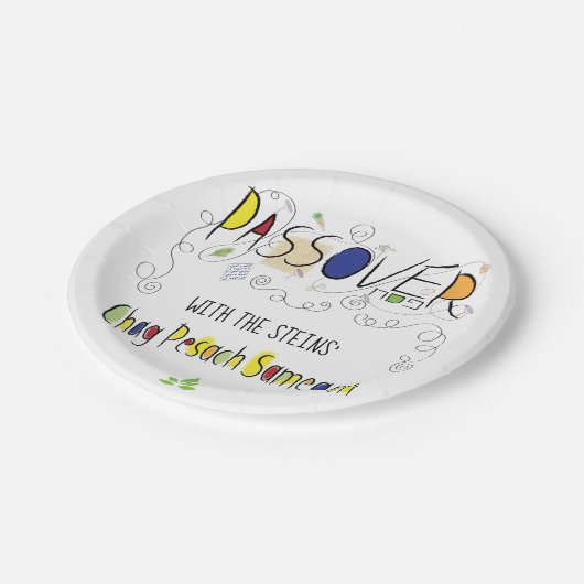 Passover Chag Sameach Paper Bord (Gekanteld)