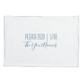 Passover Custom Leaning Pillow met Haggadah Quote Kussensloop (Achterkant)