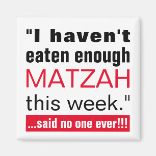 Passover Funny Matzah Magneet