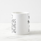 Passover Funny Mug 11 oz. Elijah heeft het gebouw  Koffiemok (Center)