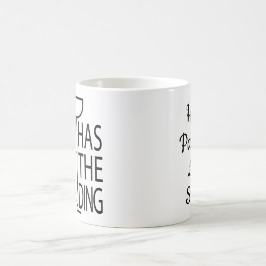 Passover Funny Mug 11 oz. Elijah heeft het gebouw  Koffiemok (Center)