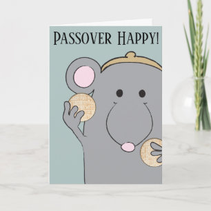 Passover Greeting Card "Matzah, Matzah" Kaart