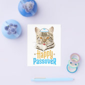 Passover Happy Passover Cat Funny Seder Jwish Flyer (Enkel)