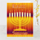 Passover Kaart (Gele Bloem)