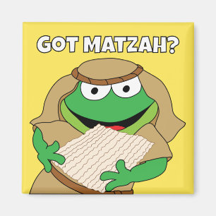 Passover Magnet 2'-plein "Heb je Matzah?" Magneet