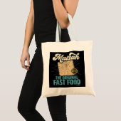 Passover Matzah the Original Fast Food Funny Seder Tote Bag (Voorkant (product))