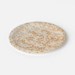 Passover Mi Matzah Es Tu Matzah Papieren Bordje