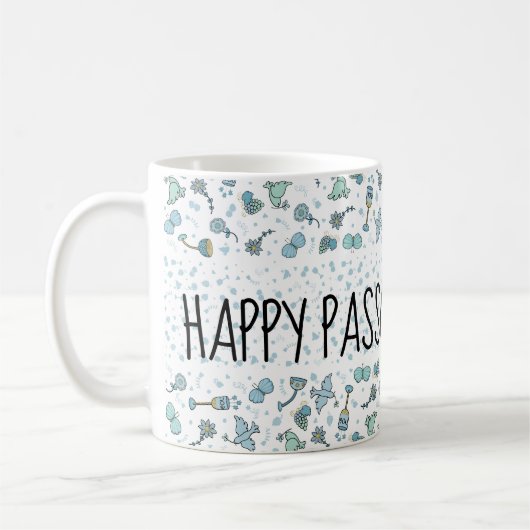 Passover Mok 11 oz. Whimsical Seder Time (Links)