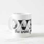 Passover Mug 11 oz. "Pâque Au Vin" (Devant gauche)