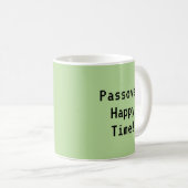 Passover Mug 11 oz. Pâque Joyeux Matzah (Devant droit)