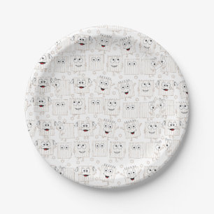 Passover Paper Bord Matzah Patroon