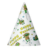 Passover Party Pet "Hoppy Passover Jumping Frogs" Feesthoedjes (Links)