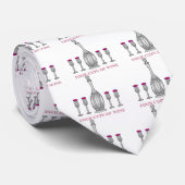 PASSOVER PESACH CADEAU VIER WIJNKUPS STROPDAS (Opgerold)