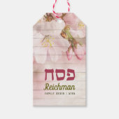 Passover Pesach Cherry Blossom Springtime Cadeaulabel (Voorkant)