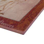 Passover Pesach Lamb Torah Scroll Doorpost Herbs Snijplank (Hoek)