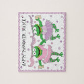 Passover Puzzle "TuTu Cute Frogs with Matzah!" Legpuzzel (Verticaal)