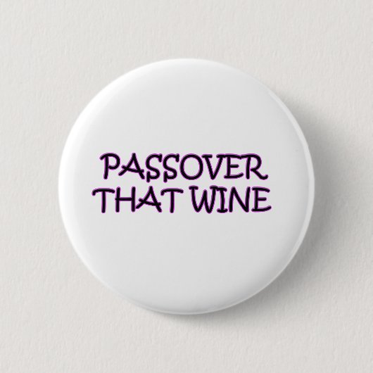 PASSOVER RONDE BUTTON 5,7 CM (Voorkant)