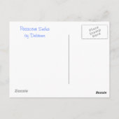 Passover Seder Briefkaart (Achterkant)