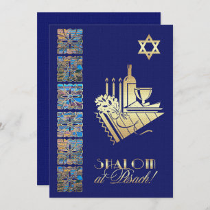 Passover Seder Custom Flat Invitations Kaart