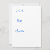 Passover Seder Kaart (Achterkant)