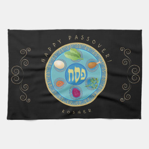 Passover Seder Kosher Pesach Decoratief Theedoek
