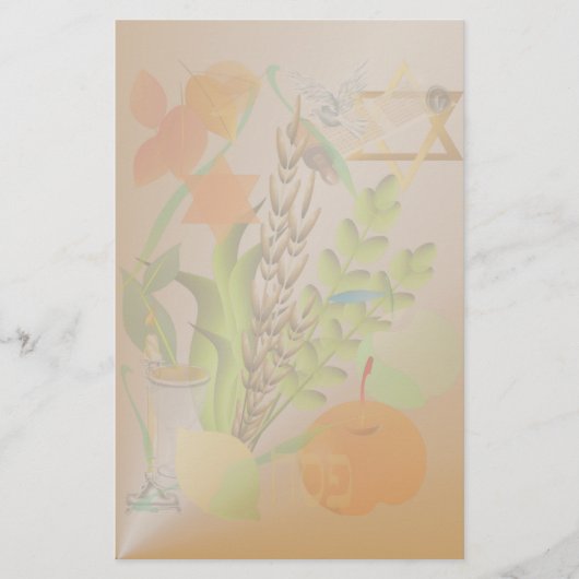 Passover Seder Stationery Briefpapier (Voorkant)