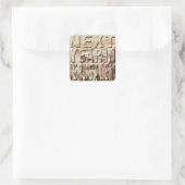 Passover Sticker Square "Jerusalem" (Tas)