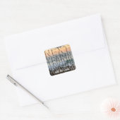 Passover Sticker Square "Jerusalem Beach" (Envelop)