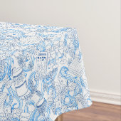 Passover Tablecloth - maten - Pesach Tafelkleed (Voorbeeld)