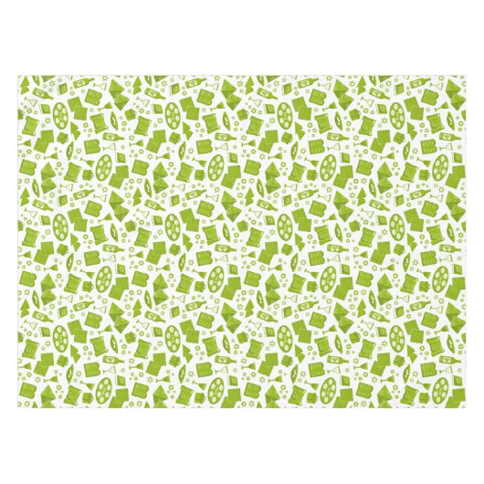 Passover Tablecloth Tafelkleed (Voorkant (Horizontaal))