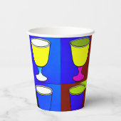 Passovercups Papieren Bekers (Achterkant)