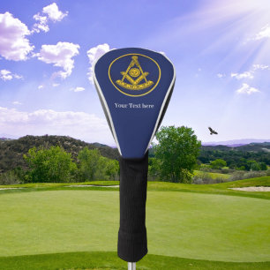 Past Master Lodge Vrijmetselaar Vrijmetselaar Golfheadcover