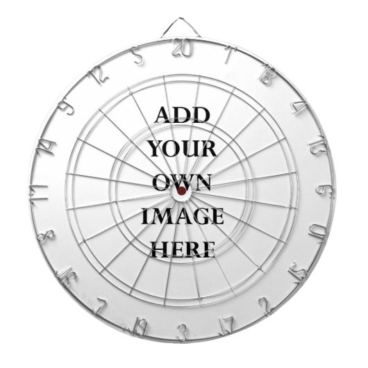 past uw dartboardportret aan dartbord (Voorkant)