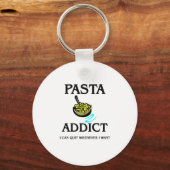 Pasta Addict Sleutelhanger (Voorkant)