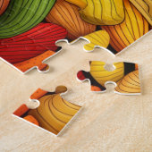 Pasta art background legpuzzel (Zijkant)