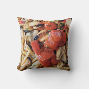 Pasta Art Jeter Oreiller - Réaliste cuisine italie