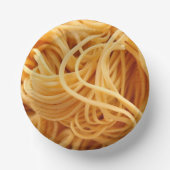 Pasta bedrukt papier bord kom (Voorkant)