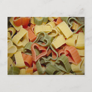 Pasta-Briefkaart Briefkaart