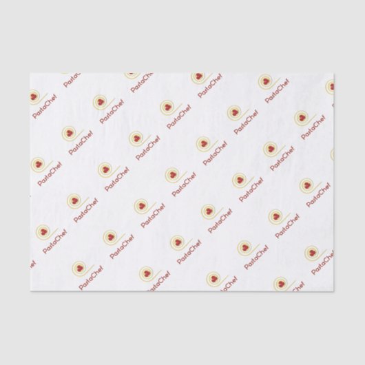 Pasta Chef Tissuepapier (Voorkant)