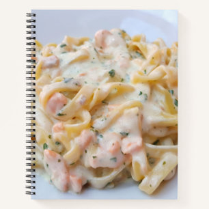 Pasta Custom Food Photo Notitieboek