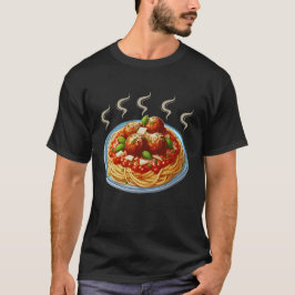 Pasta design voor liefhebbers t-shirt