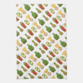 Pasta en Pepper Jars Theedoek (Verticaal)