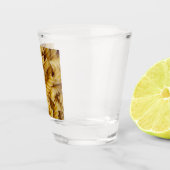 Pasta Fusilli Noodles Shot Glas (Rechts)