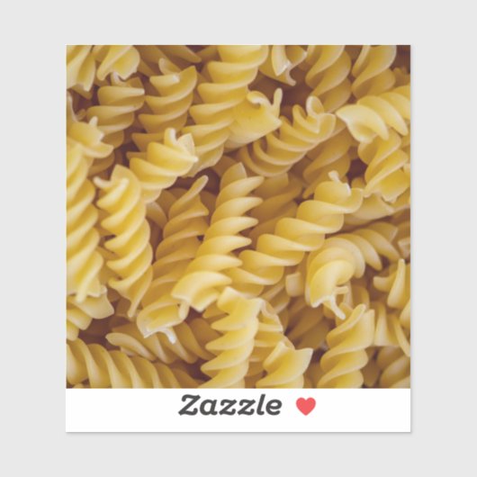 Pasta Fusilli Noodles Sticker (Vel)