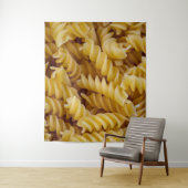 Pasta Fusilli Noodles Wandkleed (In situ)