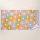  pasta-hexagon ventilator op maat strandlaken (Voorkant)