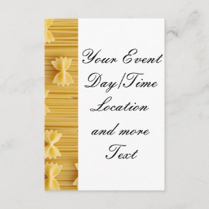 pasta kaart